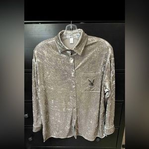 Playboy Shacket - New! Super soft!